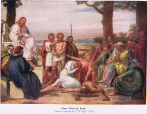 陪審員による最初の裁判 作： Charles West Cope